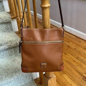 Dooney and Bourke small tan pebbled leather purse